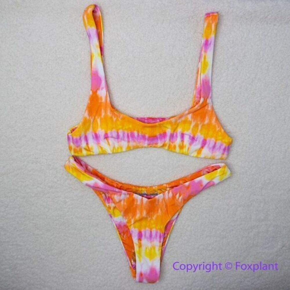 NEW Set! It’s now cool x‎ free people tequila sunrise bikini, size S - Picture 2 of 12